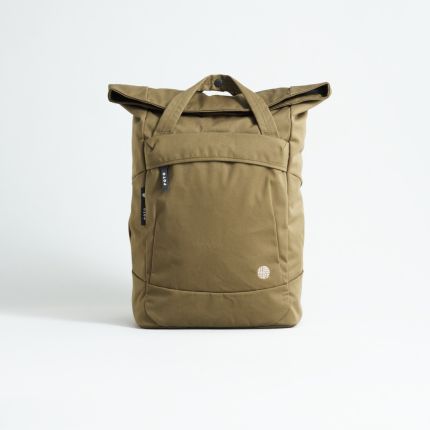 Rucksack Earth beat:Root, beige, aus recycelter Baumwolle