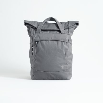 Rucksack Earth beat:Root, grau, aus recycelter Baumwolle