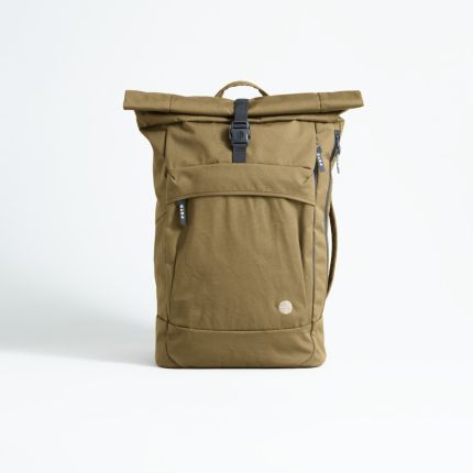 Rucksack Earth Soil:ution, beige, aus recycelter Baumwolle