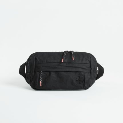 eoto nachhaltige Bauchtasche Hip:ster, schwarz, Frontansicht